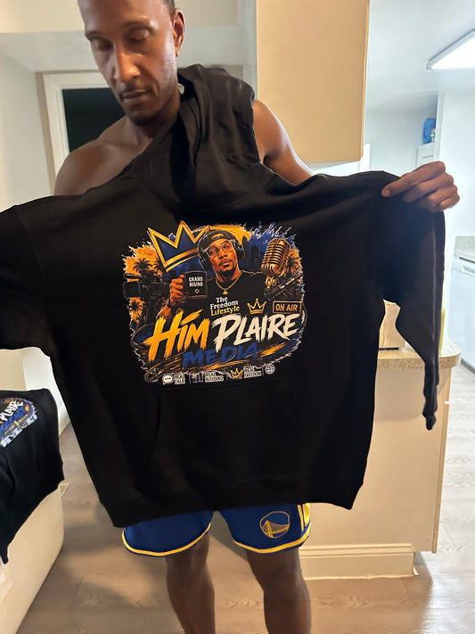 Him Plaire Media x Podcast Premium Hoodie