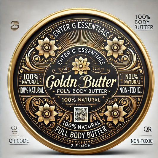 Golden Body Butter - 100% Raw Shea Butter Blend
