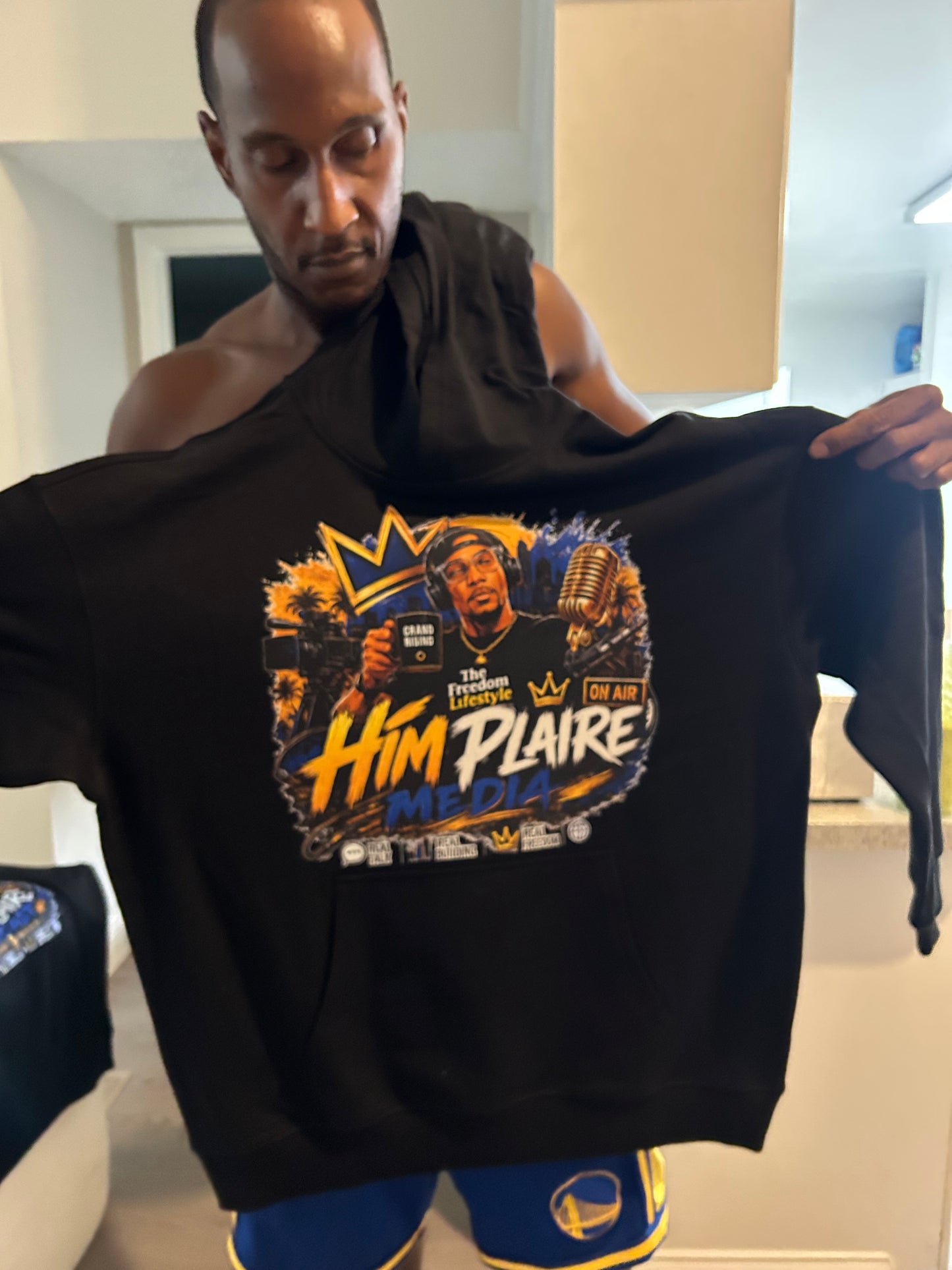 Him Plaire Media x Podcast Premium Hoodie