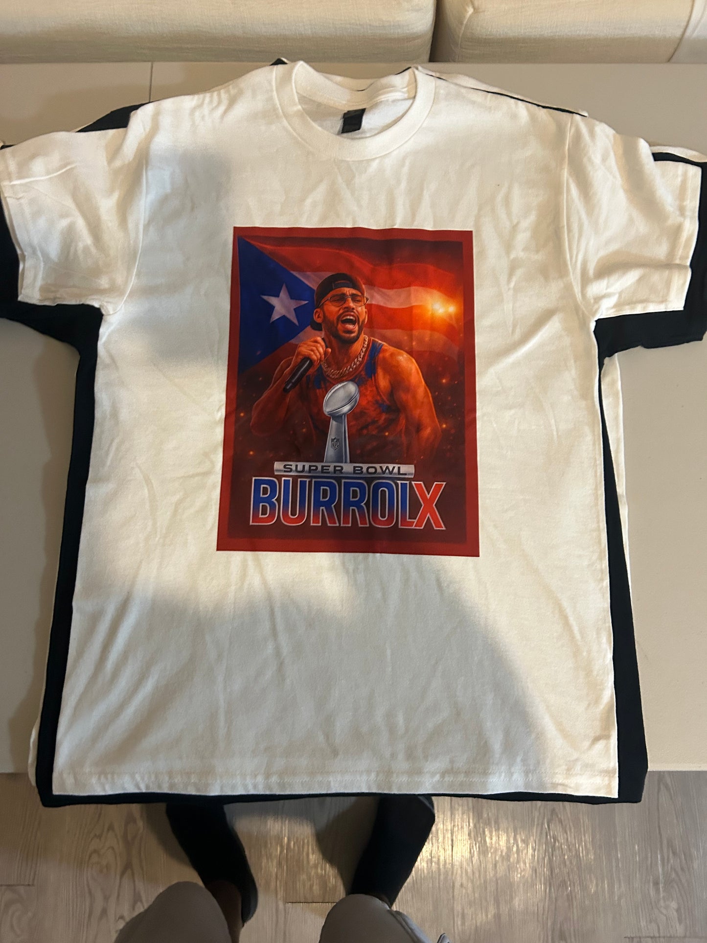 Bad Bunny Halftime Graphic Tee