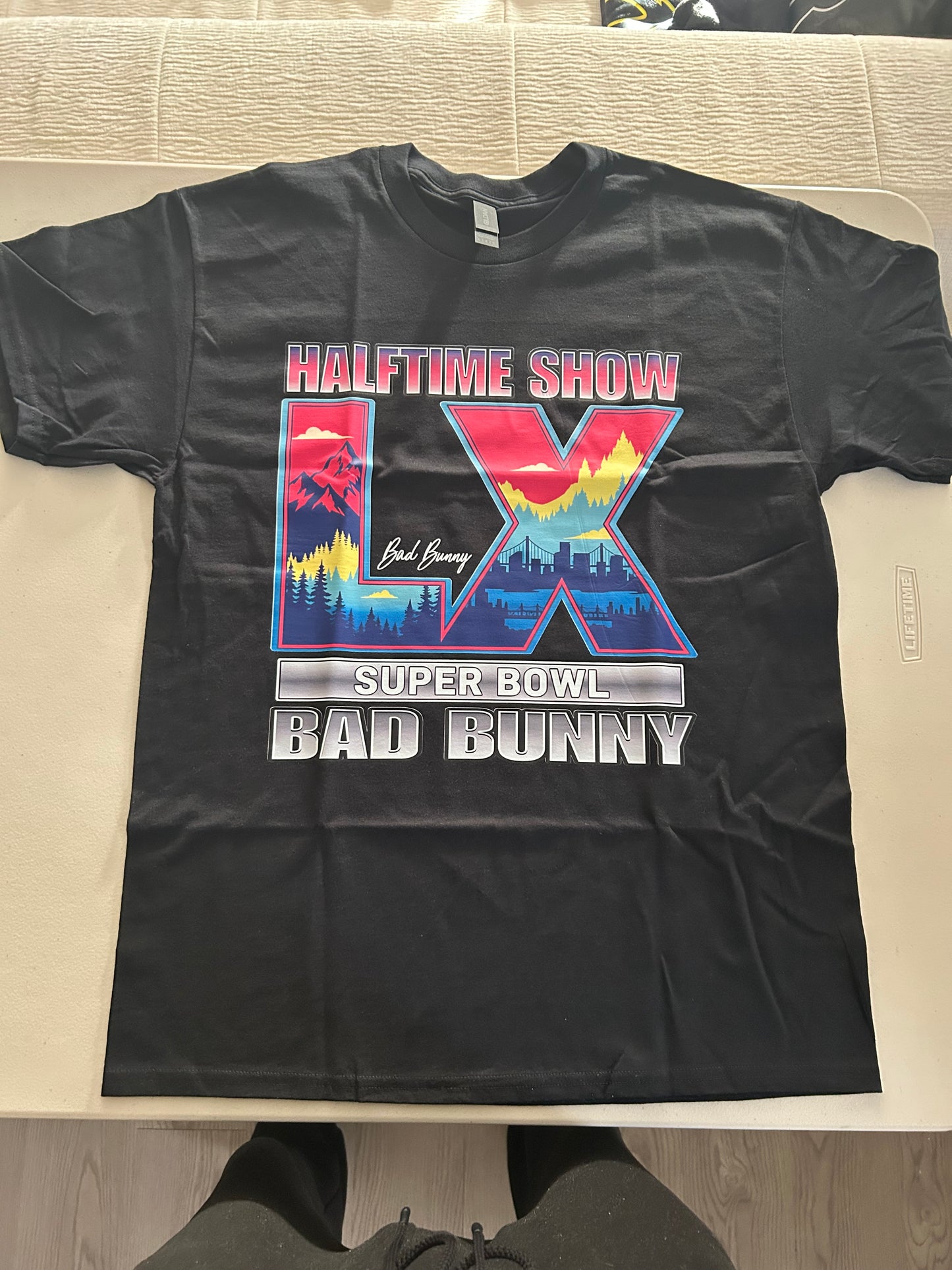 Bad Bunny Halftime Graphic Tee