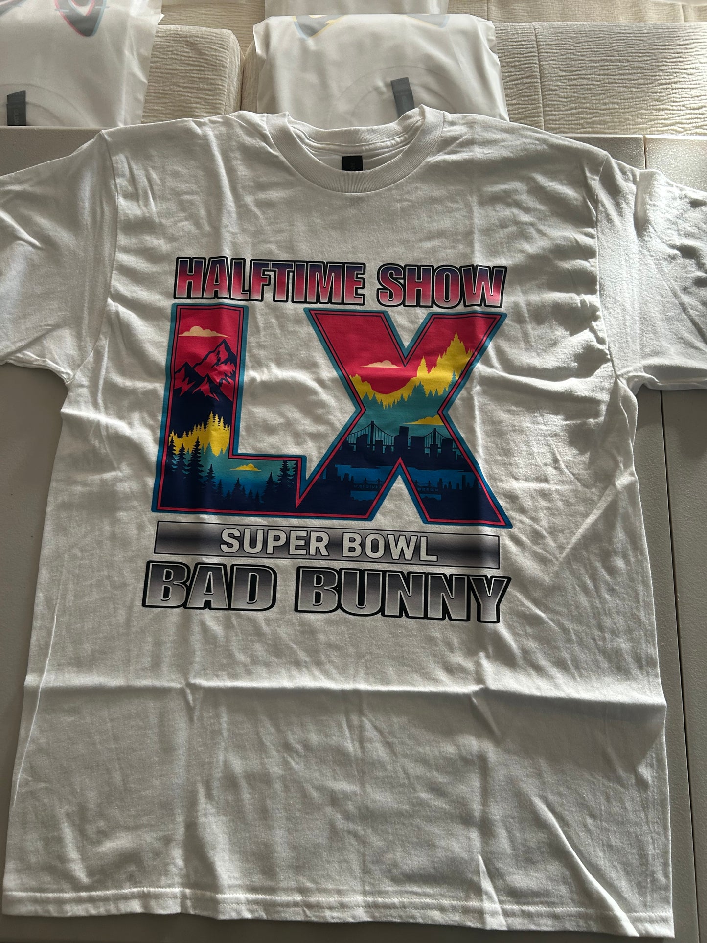 Bad Bunny Halftime Graphic Tee