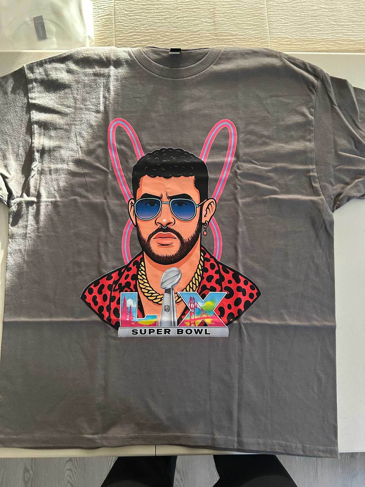 Bad Bunny Halftime Graphic Tee
