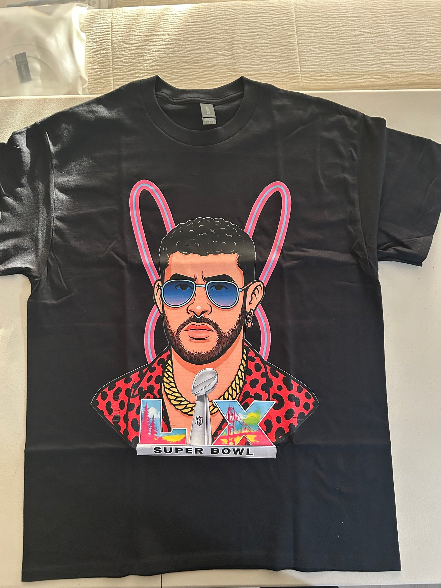 Bad Bunny Halftime Graphic Tee