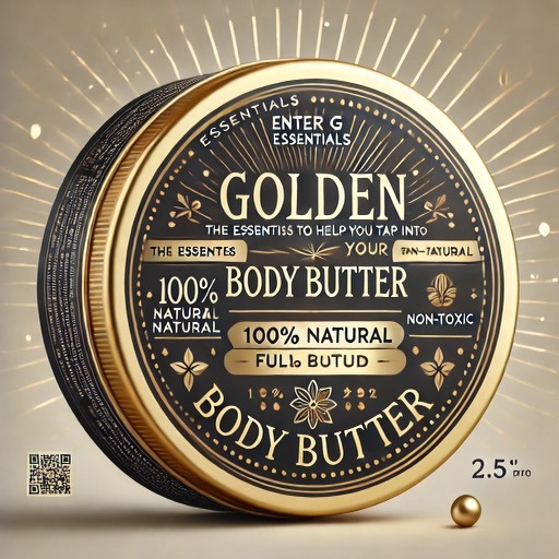 Golden Body Butter - 100% Raw Shea Butter Blend